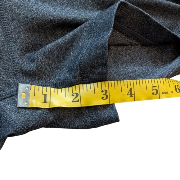 prAna Olympia Shorts Yoga Sustainable Womens M Athletic Earthy Granola Grey - Picture 11 of 11